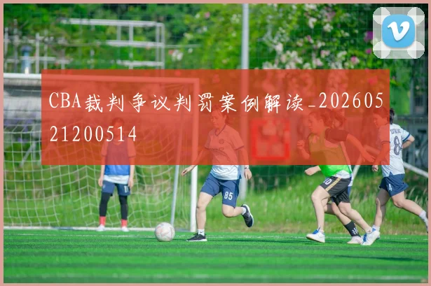 CBA裁判争议判罚案例解读_20260521200514