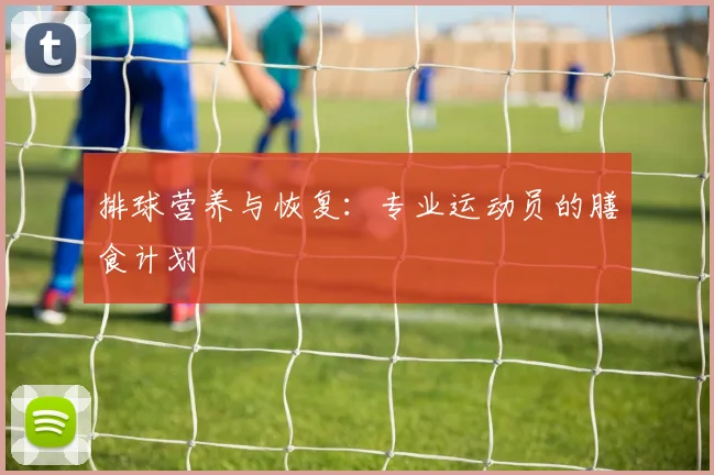 排球营养与恢复:专业运动员的膳食计划